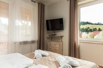 Фото номера Апартаменты с 1 спальней Апартаменты Apartamenty Zielona Owieczka г. Замок Нидзица 5
