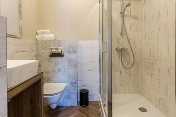 Фото номера Апартаменты с 2 спальнями Апартаменты Apartamenty Zielona Owieczka г. Замок Нидзица 8