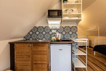 Фото номера Шале Апартаменты Apartamenty Zielona Owieczka г. Замок Нидзица 5