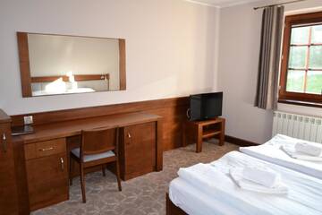 Фото номера Большой двухместный номер с 1 кроватью Отель Hotel LOKIS г. Замок Нидзица 8